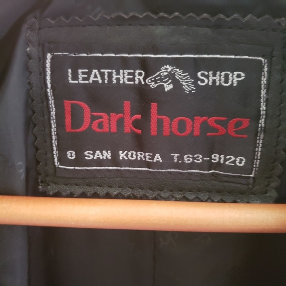 Dark Horse | Black leather jacket - Picture 4 of 4